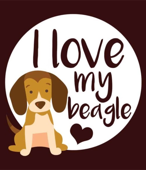 Szeretem a beagle-met Póló - Ha Dog rajongó ezeket a pólókat tuti imádni fogod!