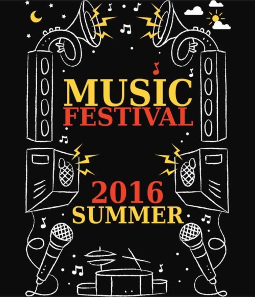 Music Festival 2016 Summer Póló - Ha Festival rajongó ezeket a pólókat tuti imádni fogod!