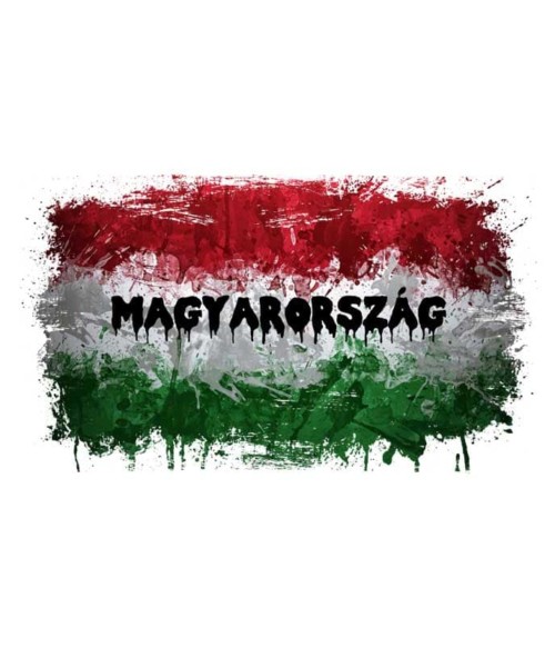 Magyarország Zászló Splash Póló - Ha Football rajongó ezeket a pólókat tuti imádni fogod!