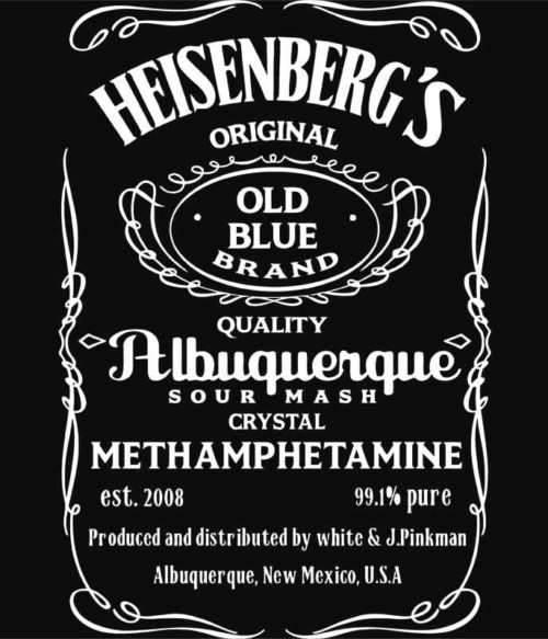 Totál szívás Jack Daniel's Póló - Ha Breaking Bad rajongó ezeket a pólókat tuti imádni fogod!