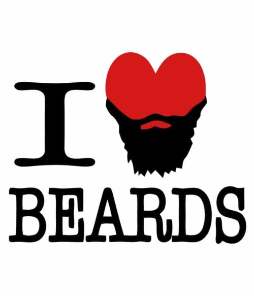 Szeretem a szakállat Póló - Ha Beard rajongó ezeket a pólókat tuti imádni fogod!
