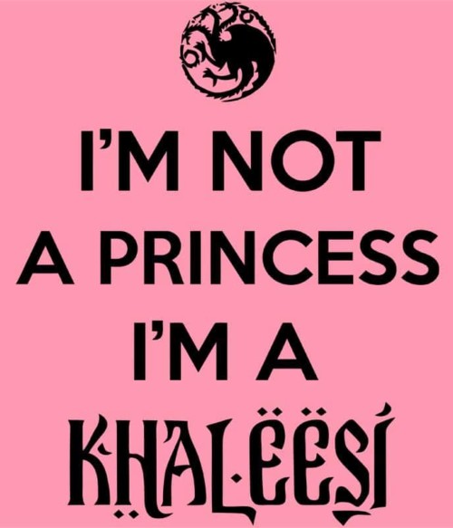 I'm a Khaleesi Póló - Ha Game of Thrones rajongó ezeket a pólókat tuti imádni fogod!