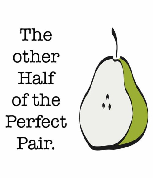 Perfect Pear – Other Half Póló - Ha Couple rajongó ezeket a pólókat tuti imádni fogod!