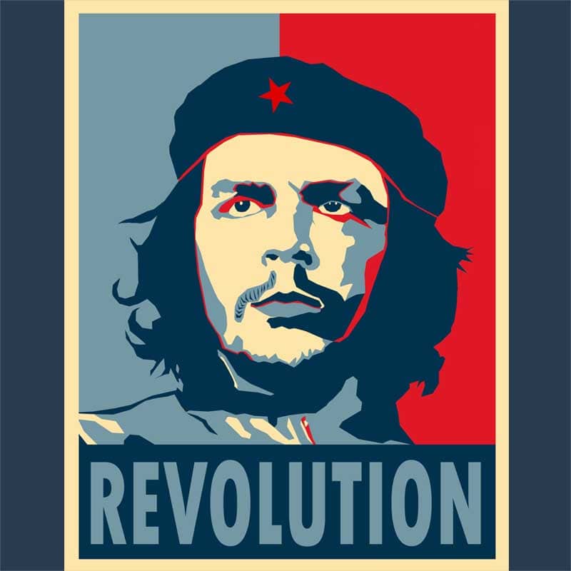 Che Guevara Obama Style Férfi Póló - Kultúra