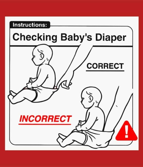 Baby Instructions – Pelus ellenőrzés Póló - Ha Baby rajongó ezeket a pólókat tuti imádni fogod!