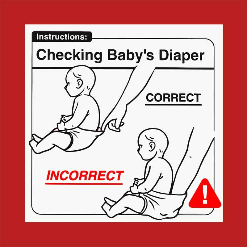 Baby Instructions – Pelus ellenőrzés