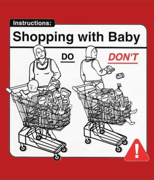 Baby Instructions – Vásárlás Póló - Ha Baby rajongó ezeket a pólókat tuti imádni fogod!