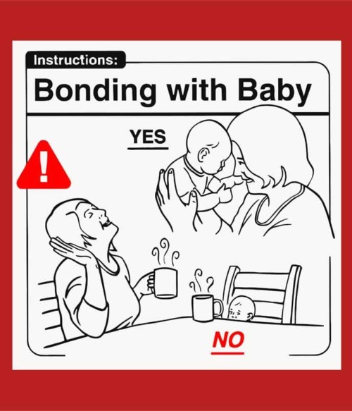 Baby Instructions – Közös időtöltés Póló - Ha Baby rajongó ezeket a pólókat tuti imádni fogod!