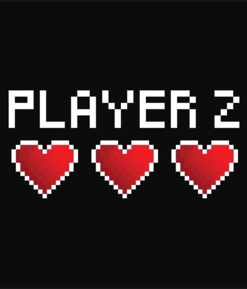 Player 2 Póló - Ha Couple rajongó ezeket a pólókat tuti imádni fogod!