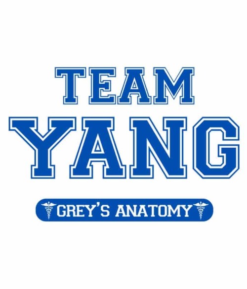 Team Yang Póló - Ha Grey's Anatomy rajongó ezeket a pólókat tuti imádni fogod!