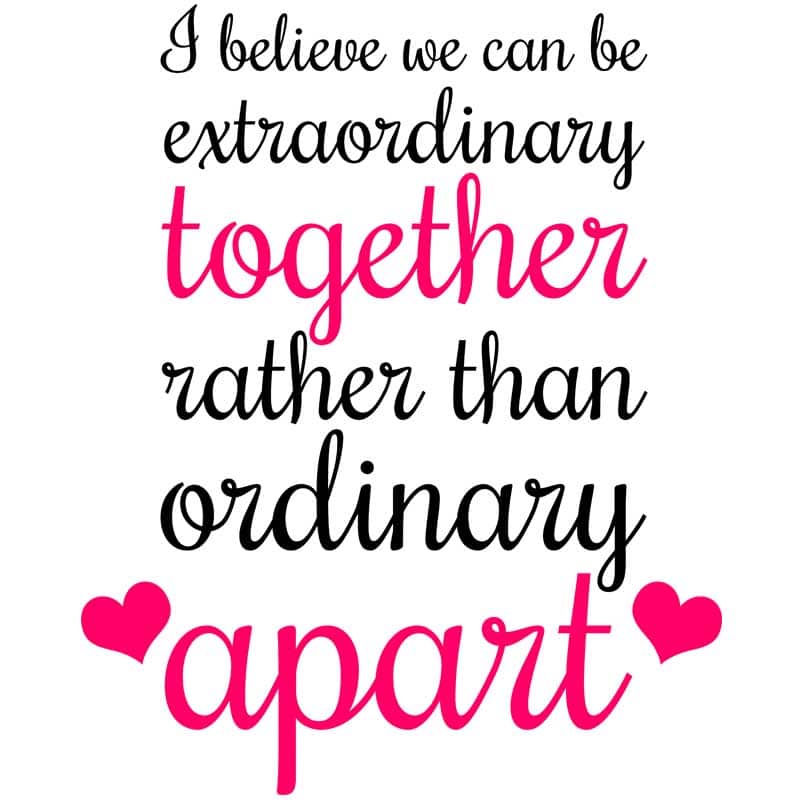 We Can Be Extraordinary