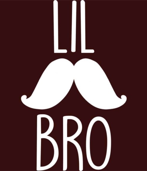 Lil Bro Mustache Póló - Ha Family rajongó ezeket a pólókat tuti imádni fogod!