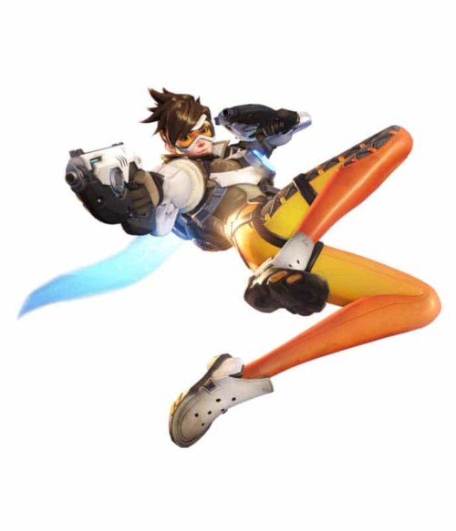 Tracer Jump Póló - Ha Gamer rajongó ezeket a pólókat tuti imádni fogod!