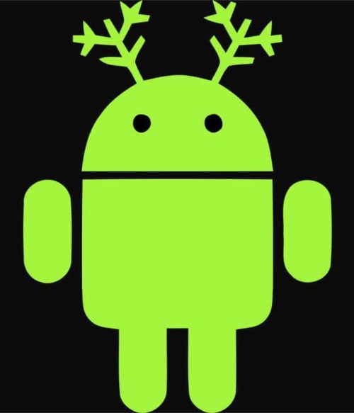 Christmas Rudolf Android Póló - Ha Christmas rajongó ezeket a pólókat tuti imádni fogod!