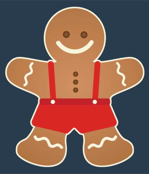 Gingerbread Boy Póló - Ha Christmas rajongó ezeket a pólókat tuti imádni fogod!