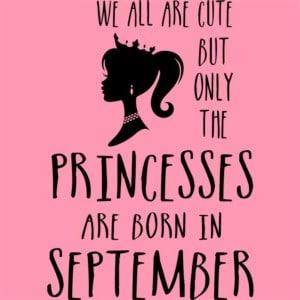 Princesses are born in September - Unisex Farmerkabát