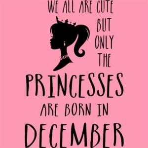 Princesses are born in December - Unisex Farmerkabát