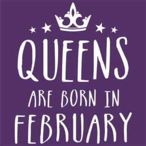 Queens are born in February - Unisex Farmerkabát
