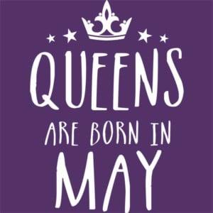 Queens are born in May - Unisex Farmerkabát
