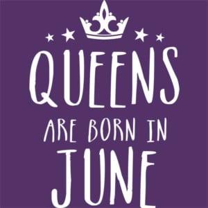 Queens are born in June - Unisex Farmerkabát