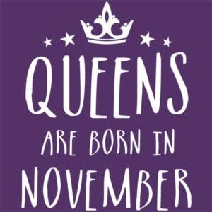 Queens are born in November - Unisex Farmerkabát