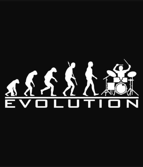 Drum evolution Póló - Ha Hobby rajongó ezeket a pólókat tuti imádni fogod!