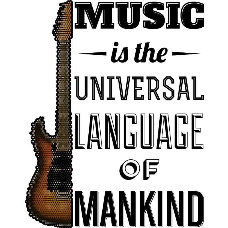 Music language gitar