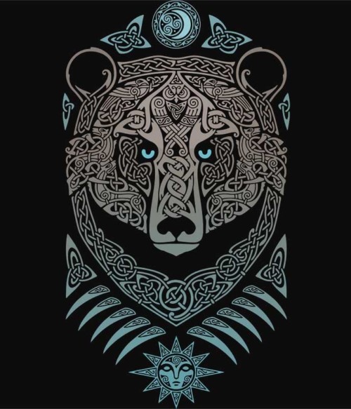 Ancient Bear God Póló - Ha Vikings rajongó ezeket a pólókat tuti imádni fogod!