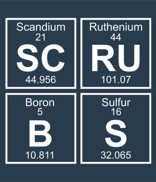 Periodic Scrubs Póló - Ha Scrubs rajongó ezeket a pólókat tuti imádni fogod!