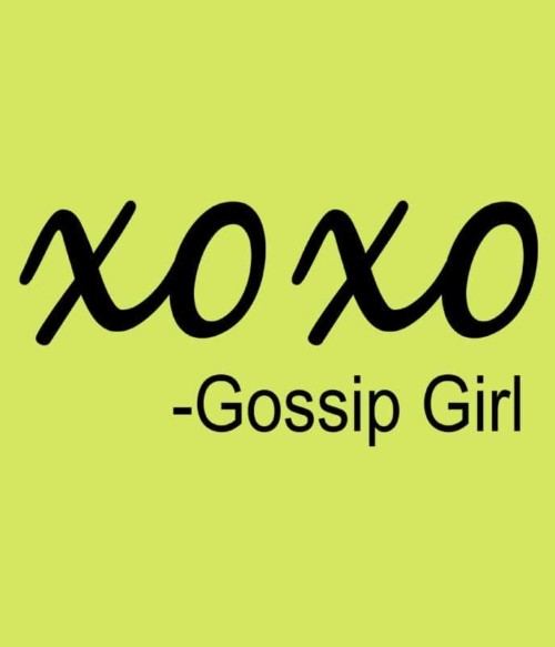 Xoxo Gossip Girl Póló - Ha Gossip Girl rajongó ezeket a pólókat tuti imádni fogod!