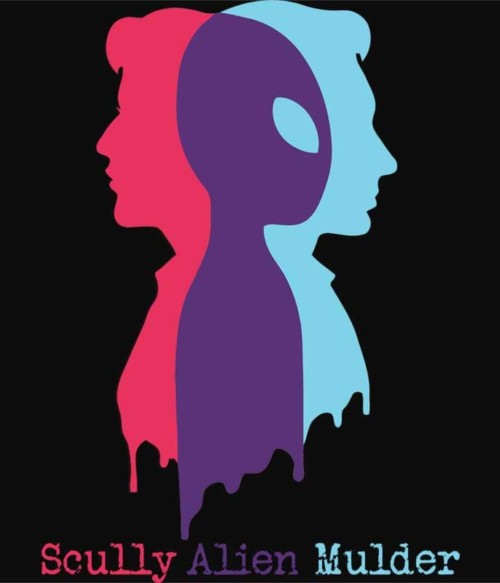 Scully Alien Mulder Póló - Ha The X-Files rajongó ezeket a pólókat tuti imádni fogod!