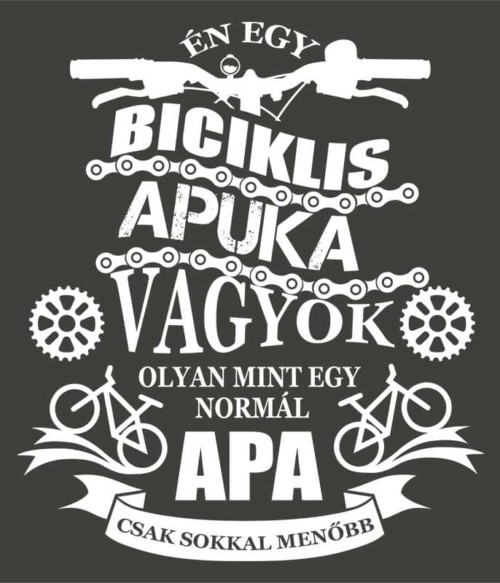 Biciklis apa Póló - Ha Hobby rajongó ezeket a pólókat tuti imádni fogod!
