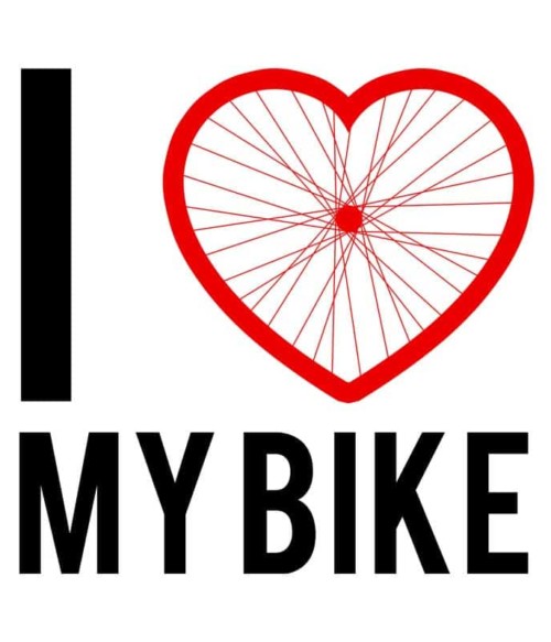 I love my bike Póló - Ha Hobby rajongó ezeket a pólókat tuti imádni fogod!