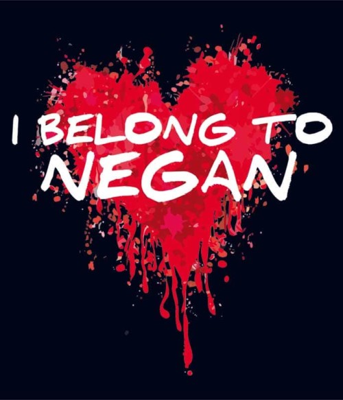 I belong to Negan Póló - Ha The Walking Dead rajongó ezeket a pólókat tuti imádni fogod!