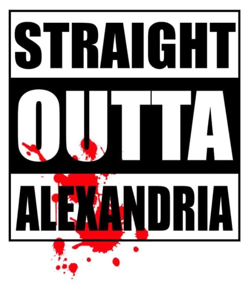 Straight outta Alexandria Póló - Ha The Walking Dead rajongó ezeket a pólókat tuti imádni fogod!