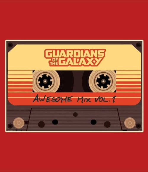 Awesome mixtape vol. 1 Póló - Ha Guardians of the Galaxy rajongó ezeket a pólókat tuti imádni fogod!