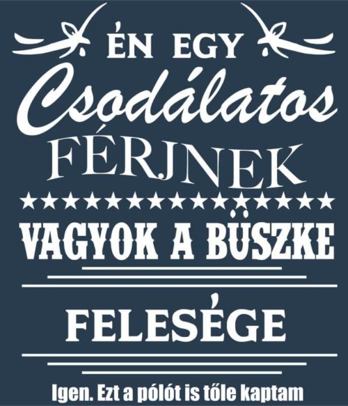 Csodálatos férj Póló - Ha Family rajongó ezeket a pólókat tuti imádni fogod!