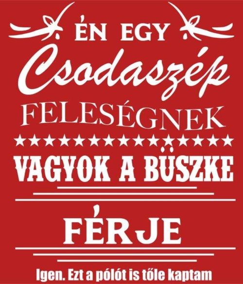 Csodaszép feleség Póló - Ha Family rajongó ezeket a pólókat tuti imádni fogod!