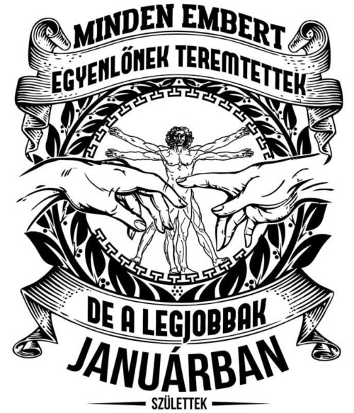 Da vinci Január Póló - Ha Birthday rajongó ezeket a pólókat tuti imádni fogod!