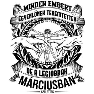 Da vinci Március - Unisex Farmerkabát