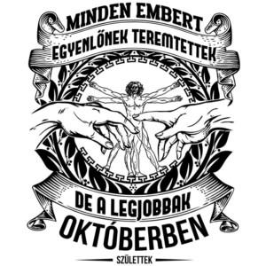 Da vinci Október - Unisex Farmerkabát