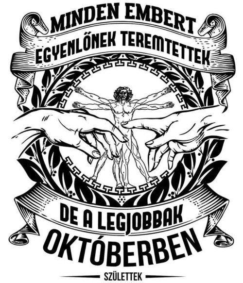 Da vinci Október Póló - Ha Birthday rajongó ezeket a pólókat tuti imádni fogod!