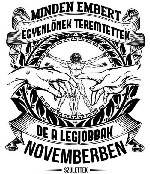 Da vinci November Póló - Ha Birthday rajongó ezeket a pólókat tuti imádni fogod!