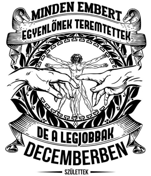 Da vinci December Póló - Ha Birthday rajongó ezeket a pólókat tuti imádni fogod!