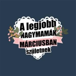 Legjobb nagymama Március - Unisex Farmerkabát
