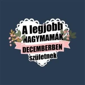 Legjobb nagymama December - Unisex Farmerkabát