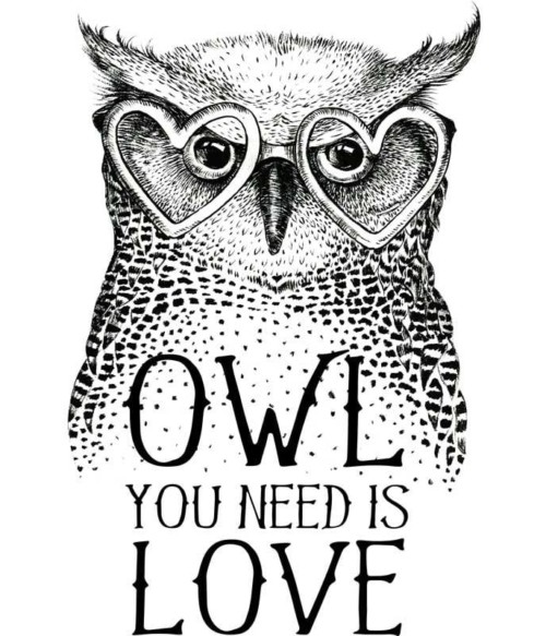 Owl you need is love Póló - Ha Owl rajongó ezeket a pólókat tuti imádni fogod!