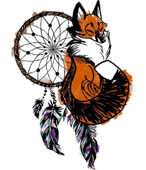 Dreamcatcher fox Póló - Ha Fox rajongó ezeket a pólókat tuti imádni fogod!