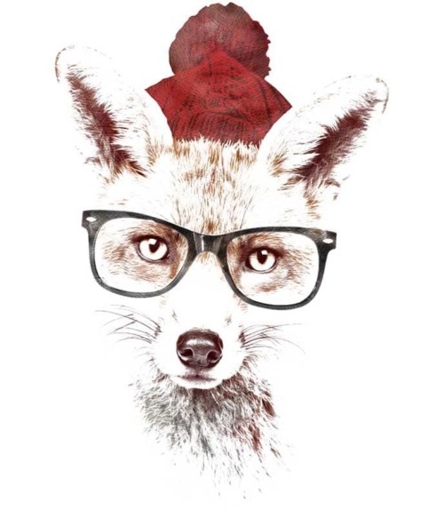 Hipster fox Póló - Ha Fox rajongó ezeket a pólókat tuti imádni fogod!