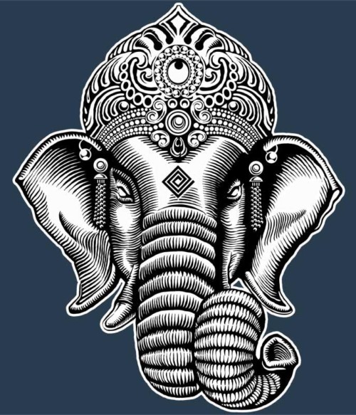 Genesa Head Linework Style Póló - Ha India rajongó ezeket a pólókat tuti imádni fogod!